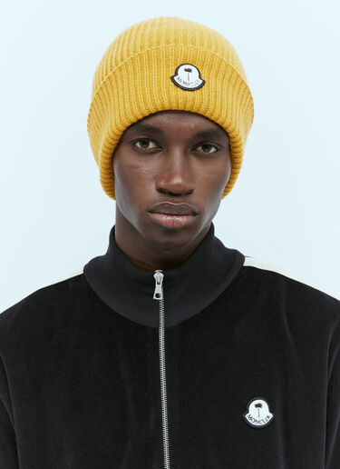 羊毛无檐便帽 Moncler x Palm Angels 羊毛无檐便帽 黄色 mpa0355005