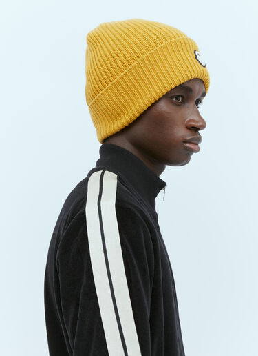 Moncler x Palm Angels 羊毛无檐便帽  黄色 mpa0355005