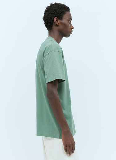 Moncler x Palm Angels Logo Patch T-Shirt Green mpa0355011