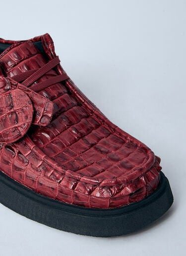 Torview Lace-Up Shoes Martine Rose x Clarks Torview Lace-Up Shoes Burgundy mrc0260006