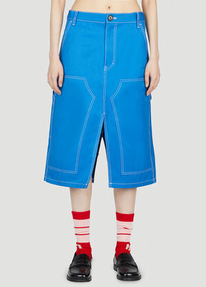 Meryll Rogge Workwear Skirt Blue mrl0252008