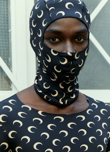 Moon Balaclava Marine Serre Moon Balaclava Black mrs0154008