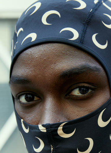 Moon Balaclava Marine Serre Moon Balaclava Black mrs0154008