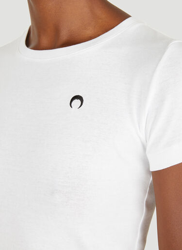Marine Serre Mini Fit T-Shirt White mrs0252019