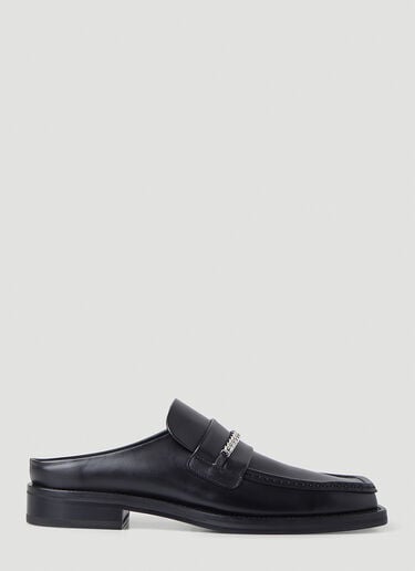 Square Toe Mules Martine Rose Square Toe Mules Black mtr0147019