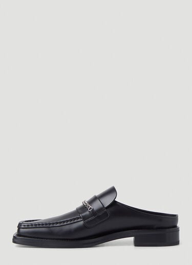 Square Toe Mules Martine Rose Square Toe Mules Black mtr0147019