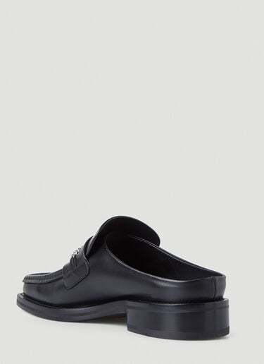 Square Toe Mules Martine Rose Square Toe Mules Black mtr0147019