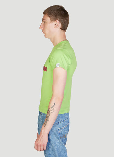 Shrunken T-Shirt Martine Rose Shrunken T-Shirt Green mtr0152010