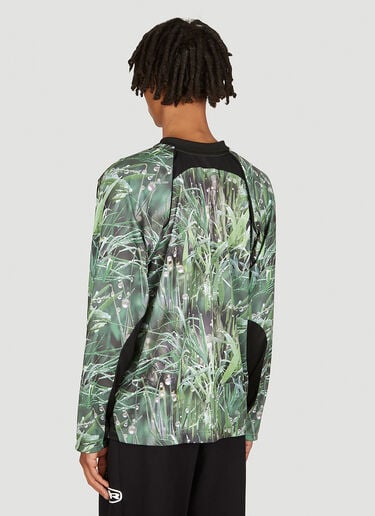 Panelled Football Jersey Top Martine Rose Panelled Football Jersey Top Green mtr0154002