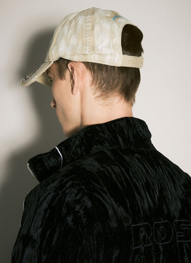 Martine Rose Rolled Back Baseball Cap Beige mtr0158016