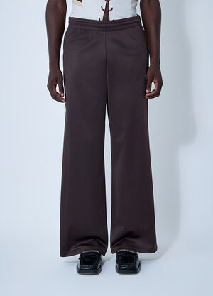 Martine Rose Logo Motif Track Pants Brown mtr0159002