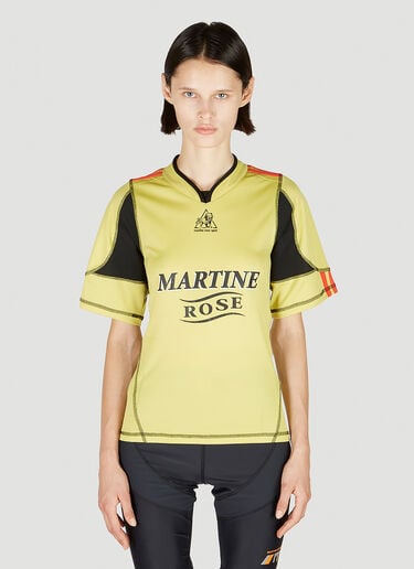 Shrunken Football Top Martine Rose Shrunken Football Top Yellow mtr0252009
