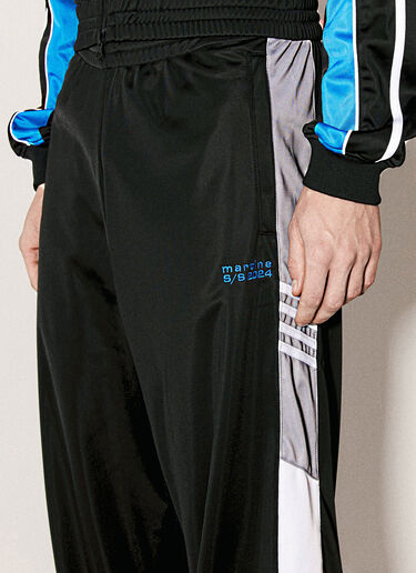 Wide Leg Track Pants Martine Rose Wide Leg Track Pants Blue mtr0356002