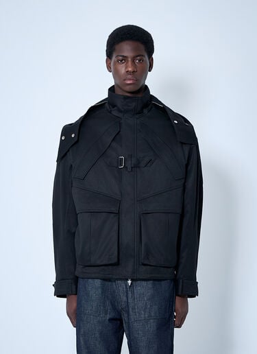 Heavy-Duty Cotton Jacket Mugler Heavy-Duty Cotton Jacket Black mug0160001