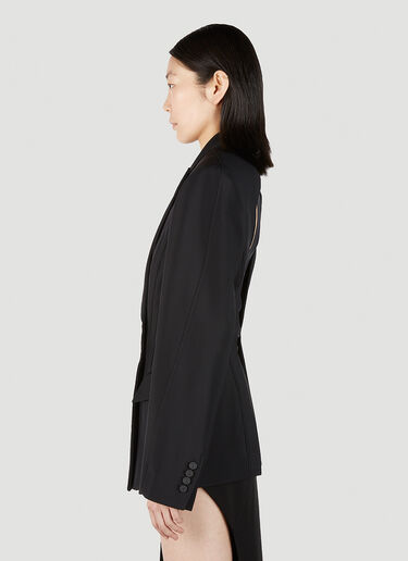 Mugler 컷아웃 블레이저 블랙 mug0251014