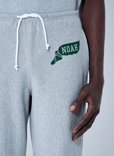 Noah 徽标图案运动裤  灰色 noa0160016