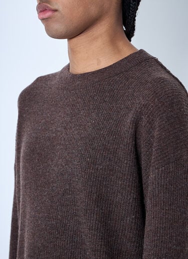 O.Files Interlaced Sweater Brown ofl0160004