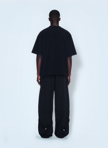 Canvas Carpenter Pants Off-White Canvas Carpenter Pants Black ofw0160074