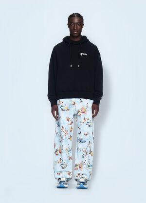 Off-White Script Hooded Sweatshirt Black ofw0160085