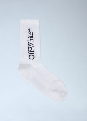Off-White Quote Socks White ofw0160099