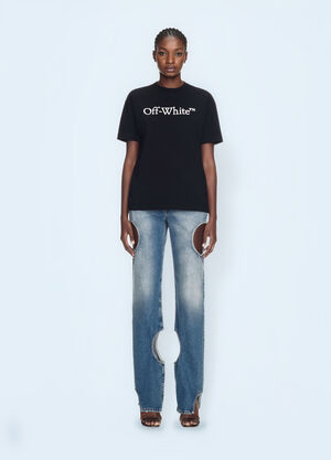 Off-White Big Logo Bookish T-Shirt Black ofw0260004