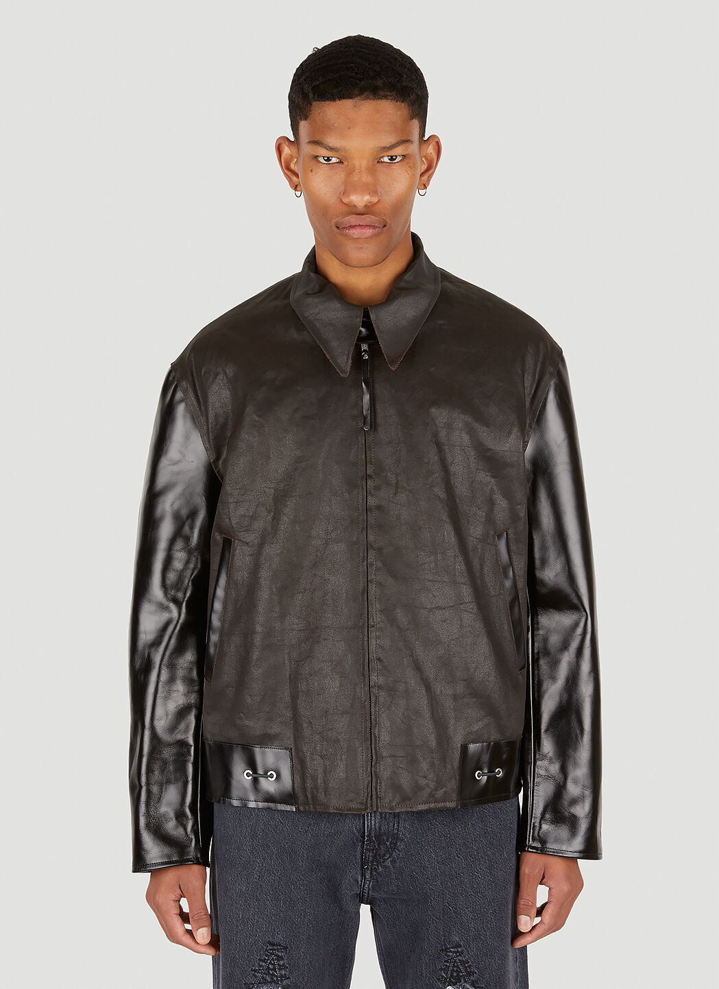 ≪超目玉★12月≫ Our Legacy LN-CC | Black in Jacket Varsity Reversible ジャケット・アウター