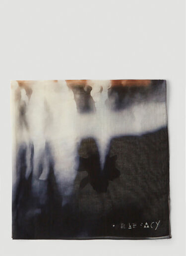 Air Flower Scarf Our Legacy Air Flower Scarf Grey our0153011