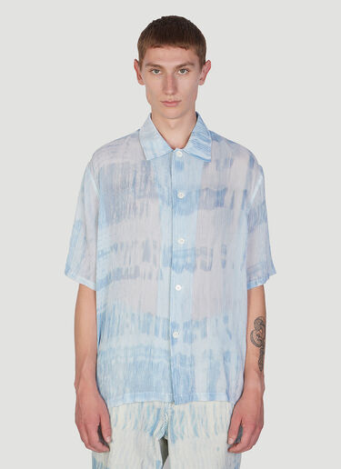 Brush Stroke Shirt Our Legacy Brush Stroke Shirt Blue our0153022