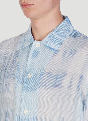 Brush Stroke Shirt Our Legacy Brush Stroke Shirt Blue our0153022