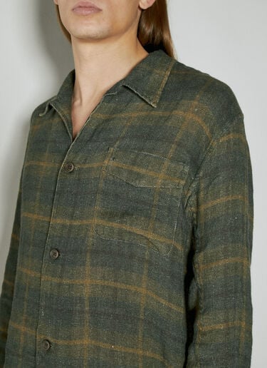 Box Shirt Our Legacy Box Shirt Green our0154004