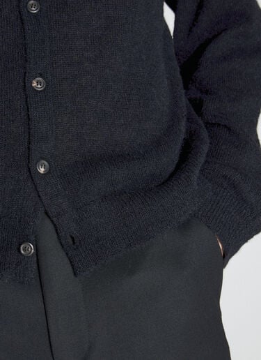 Evening Polo Cardigan Our Legacy Evening Polo Cardigan Black our0156010