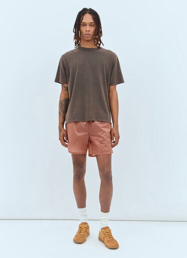 Drape Tech Shorts Our Legacy Drape Tech Shorts Orange our0157015