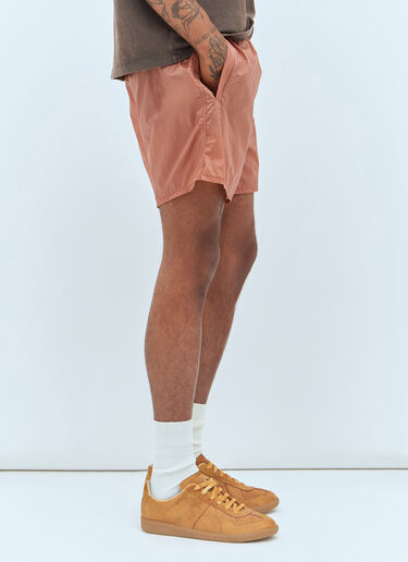 Our Legacy Drape Tech Shorts Orange our0157015