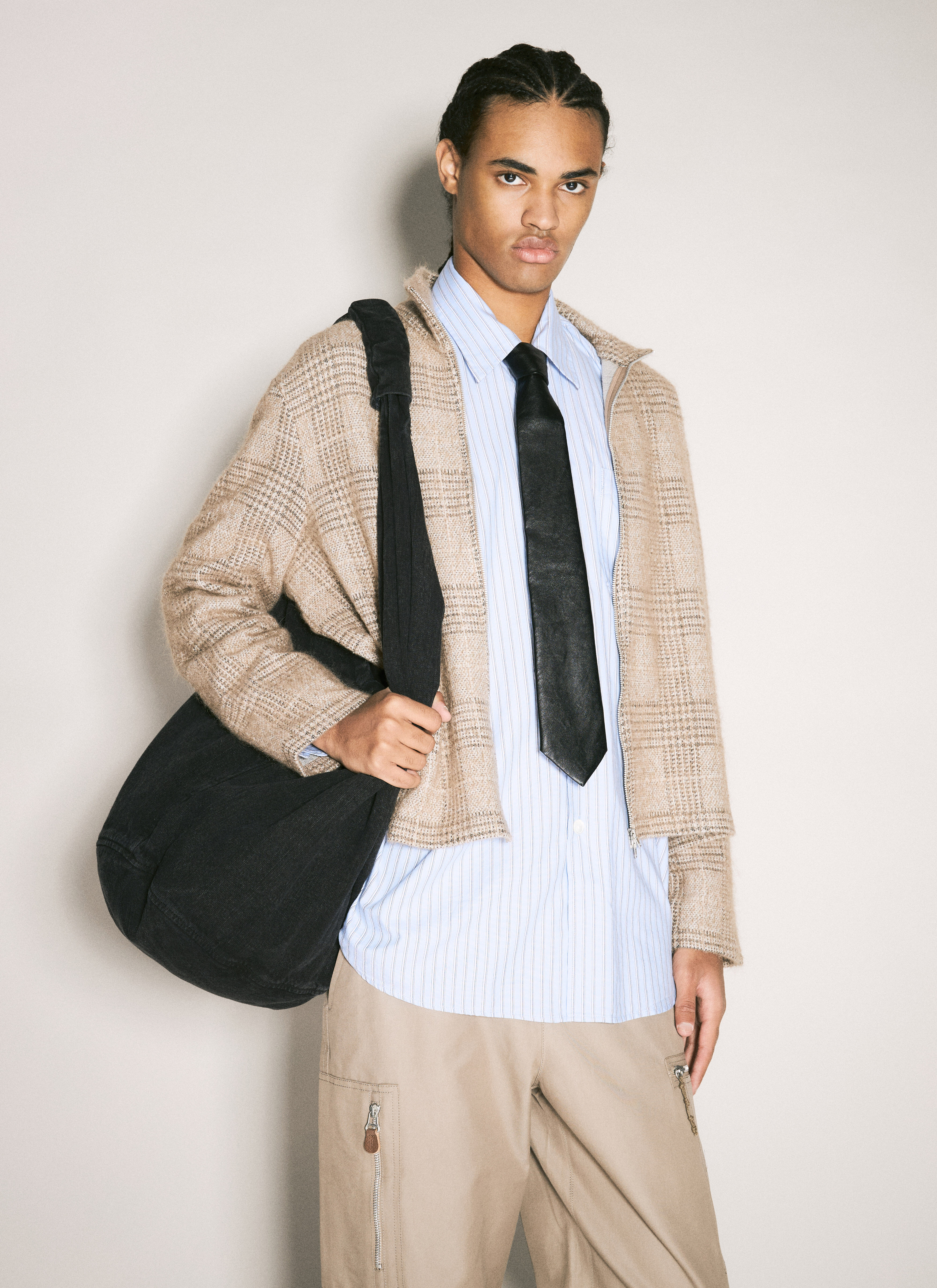 Our Legacy Faux leather tie Our Legacy
