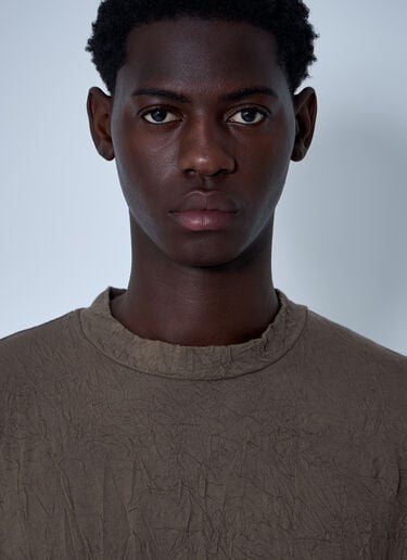 Our Legacy Big Long Sleeve T-Shirt Khaki our0161016