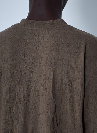 Our Legacy Big Long Sleeve T-Shirt Khaki our0161016