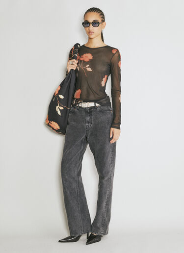 Drip Tote Bag Our Legacy Drip Tote Bag Black our0254003