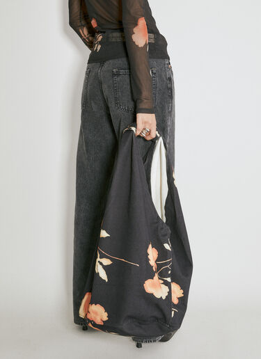Drip Tote Bag Our Legacy Drip Tote Bag Black our0254003