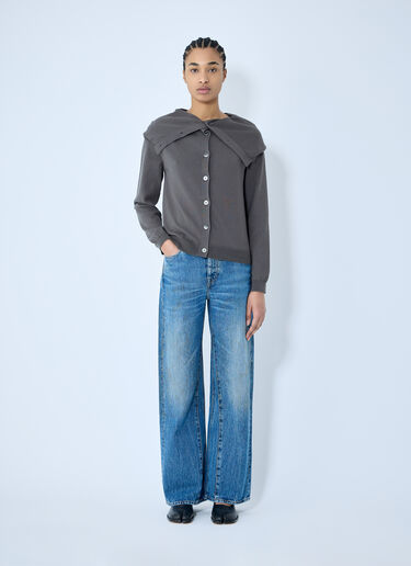 Our Legacy Open Cardigan Grey our0260012
