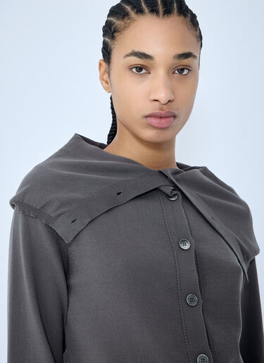 Our Legacy Open Cardigan Grey our0260012