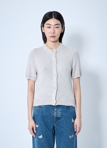 Our Legacy Shrunken Cardigan Beige our0261008