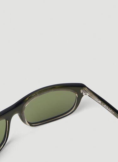 Shelter Sunglasses Our Legacy Shelter Sunglasses Green our0352019