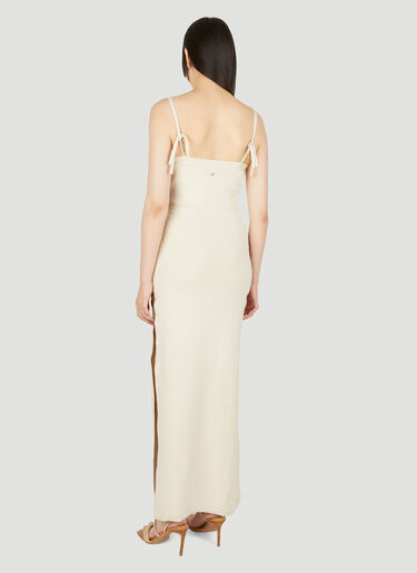 Ring Cut Out Dress Rabanne Ring Cut Out Dress Beige pac0249004