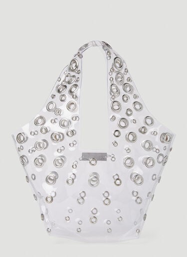 Grommet Tote Bag Rabanne Grommet Tote Bag Transparent pac0252043