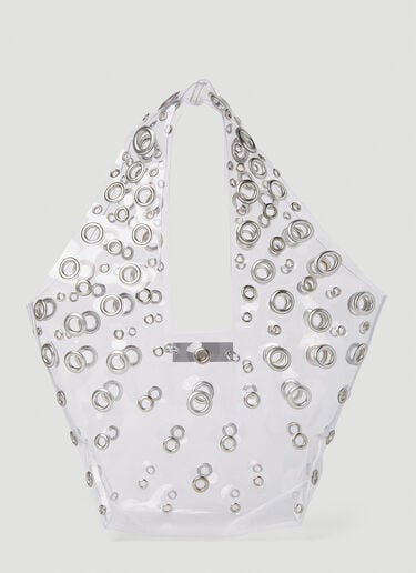 Grommet Tote Bag Rabanne Grommet Tote Bag Transparent pac0252043