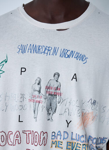 Paly Logo Motif T-Shirt White pal0160008