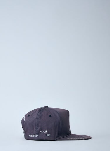 Embellished Logo Motif Baseball Cap Paly Embellished Logo Motif Baseball Cap Brown pal0160013