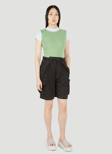 Bicolour Sof T-Shirt P.A.M Bicolour Sof T-Shirt Green pam0248004