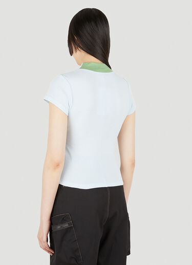 P.A.M Bicolour Sof T-Shirt Green pam0248004