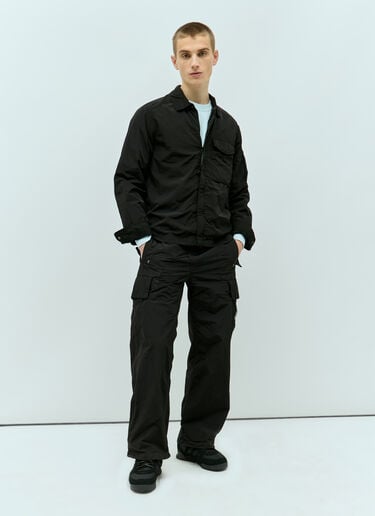 C.P. Company Chrome-R Pocket Overshirt Black pco0155006